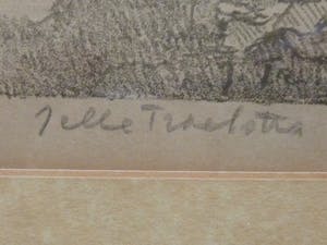 Jelle Troelstra - BERGENSE SCHOOL - litho "Bij Remouchamps" kopen? Bied vanaf 80!