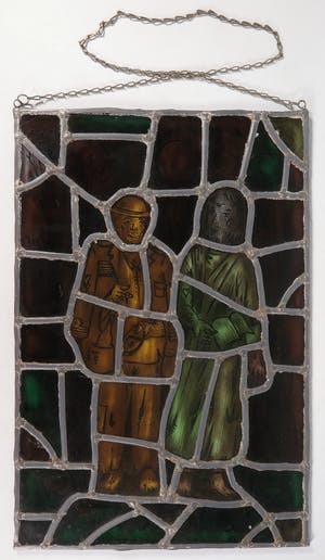 Theo van der Horst - Glas-in-lood, Gebrandschilderd raam kopen? Bied vanaf 50!