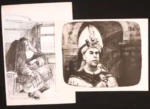 Aat Veldhoen - Lot van twee rotaprints verkocht voor € 1!