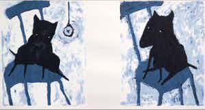 Peter Bastiaanssen - Hond - Grijs verkocht voor € 25!