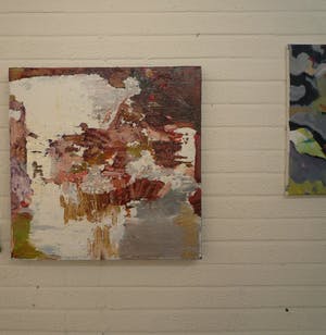 Irene van den Bos - Abstract Composition kopen? Bied vanaf 50!