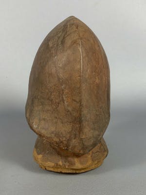 Fang - 200438 - Tribal used African head from the Fang - Gabon. kopen? Bied vanaf 25!