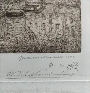 Wijnand Otto Jan Nieuwenkamp - Vallende bladeren, Amersfoort kopen? Bied vanaf 250!