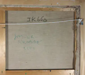 Jasper Krabbé - Olieverf op doek, zonder titel kopen? Bied vanaf 1150!