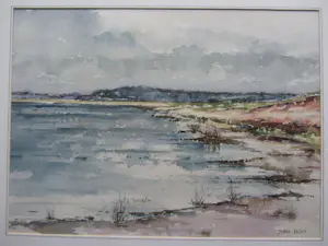 AcheterJan Bom - Aquarel - Loosdrechtse plassen? Enchérissez de 100!