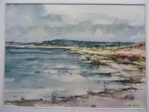 Buy Jan Bom - Aquarel - Loosdrechtse plassen? Bid from 100!