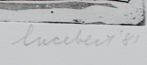 Lucebert - Ets: Paradijs + gedicht - 1981 kopen? Bied vanaf 150!