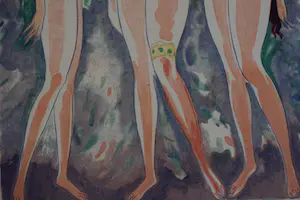 Kees van Dongen - Houtgravure - Les Femmes Colombes kopen? Bied vanaf 50!