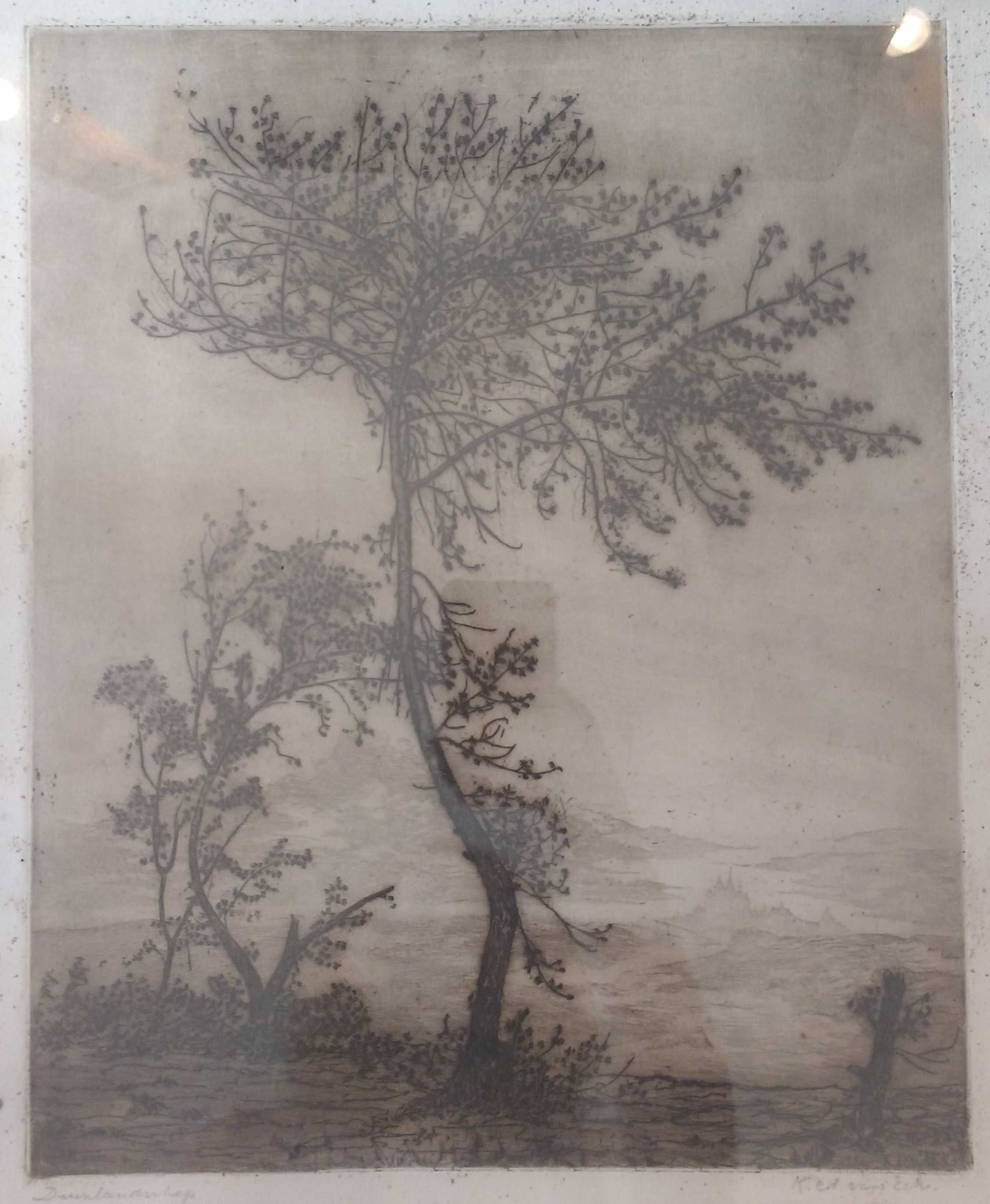 Niet of onleesbaar gesigneerd - Duinlandschap  kopen? Bied vanaf 1!