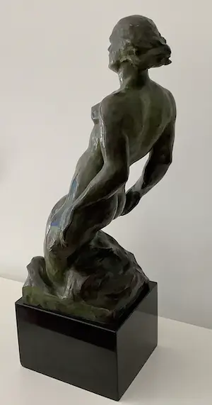 Gustave Jacobs - Naakt uit de golven kopen? Bied vanaf 900!