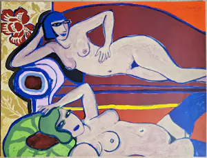 Corneille - Lithograph: ‘Le Divan Bleu’ (1979). kopen? Bied vanaf 335!