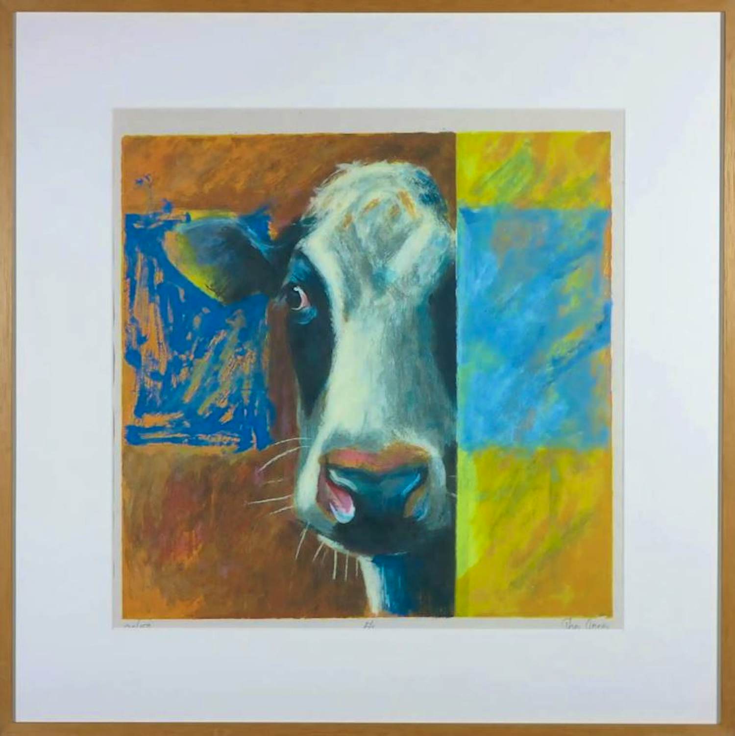 Theo Onnes - Zeefdruk, Els - Ingelijst kopen? Bied vanaf 50!