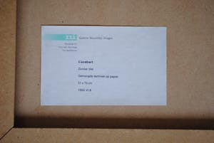 Lucebert - Gemengde techniek op papier uit 1993 - z.t. - ingelijst kopen? Bied vanaf 2150!