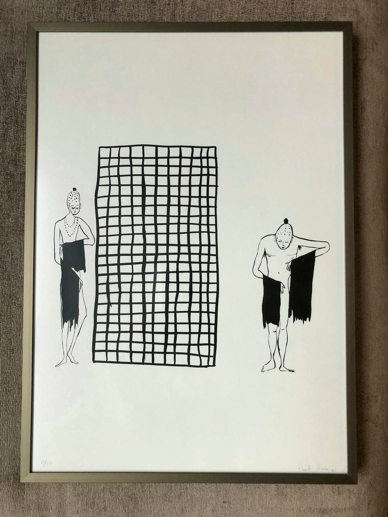 Henk Visch - Litho 1991 kopen? Bied vanaf 95!