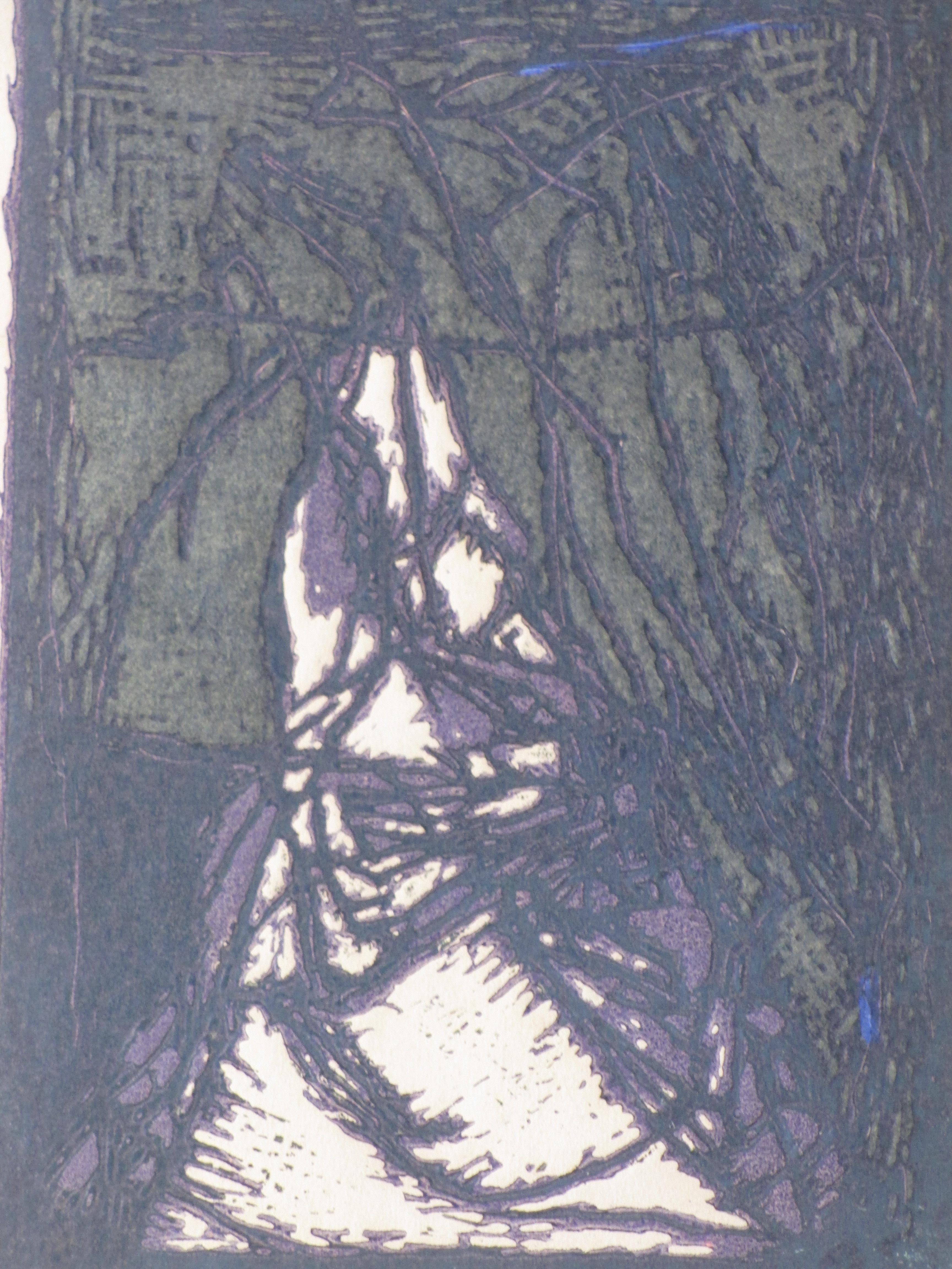 Niet of onleesbaar gesigneerd - Abstracte Compositie - Ets kopen? Bied vanaf 1!