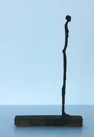 Franz Josef Vanck - Brons, Staand figuur verkauft für € 100!