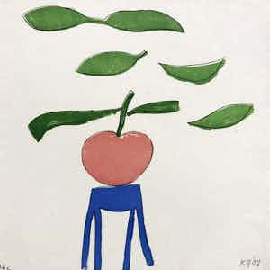 Klaas Gubbels - Het houtenbankje verkocht voor € 135!