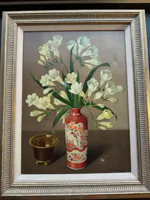Joan van Gent - Vaas met bloemen verkauft für € 140!