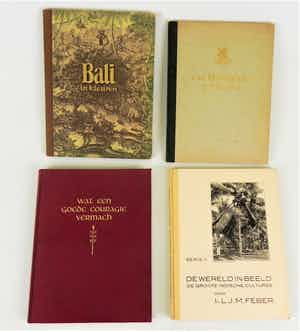 4 Boeken over Nederlands Indië verkocht voor € 1!