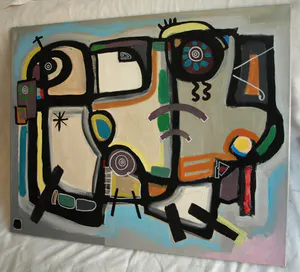 Jasper Banen - Acrylverf op doek , Alleen voor jouw ogen – 2019 – Groot , 80 x 100 cm kopen? Bied vanaf 375!