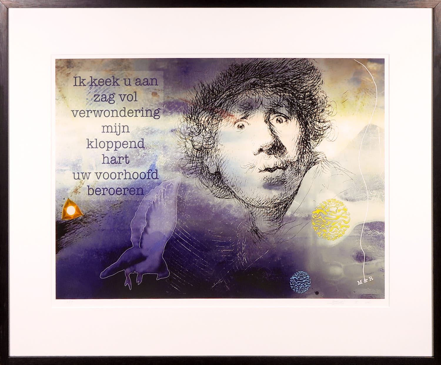 Mark Verdoes - Giclée, Rembrandt - Ingelijst kopen? Bied vanaf 1!