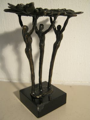 Hans Kuyper - Hans Kuyper - sculptuur "Botanica (1) - gesigneerd kopen? Bied vanaf 50!