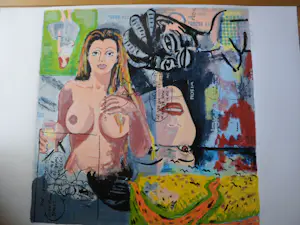 Peter Klashorst - Zeefdruk, Turn Around Elisa - hand gesigneerd kopen? Bied vanaf 80!