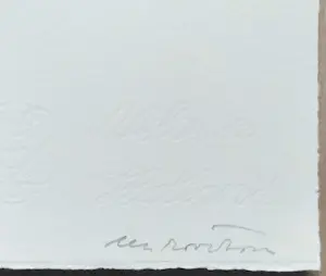 Arty Grimm - Cees Nooteboom - Tekens tegen het wit, tekst + zeefdruk kopen? Bied vanaf 75!