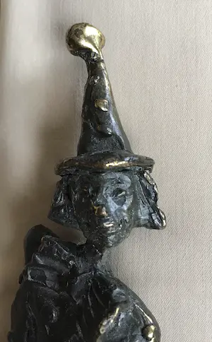 Corry Ammerlaan - Clown, verguld brons, gesigneerd CA kaufen? Bieten Sie von 1!