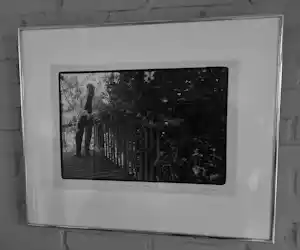 Jan Wolkers - Winterbeelden - foto en gedicht HERA afgedrukt op papier - 1995 verkocht voor € 35!