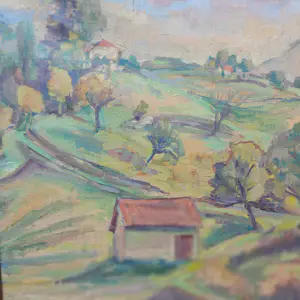 Gerhard Mensink - Landschap kopen? Bied vanaf 30!