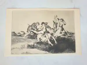 Francisco de Goya - Los desastres de la Guerra verkocht voor € 55!