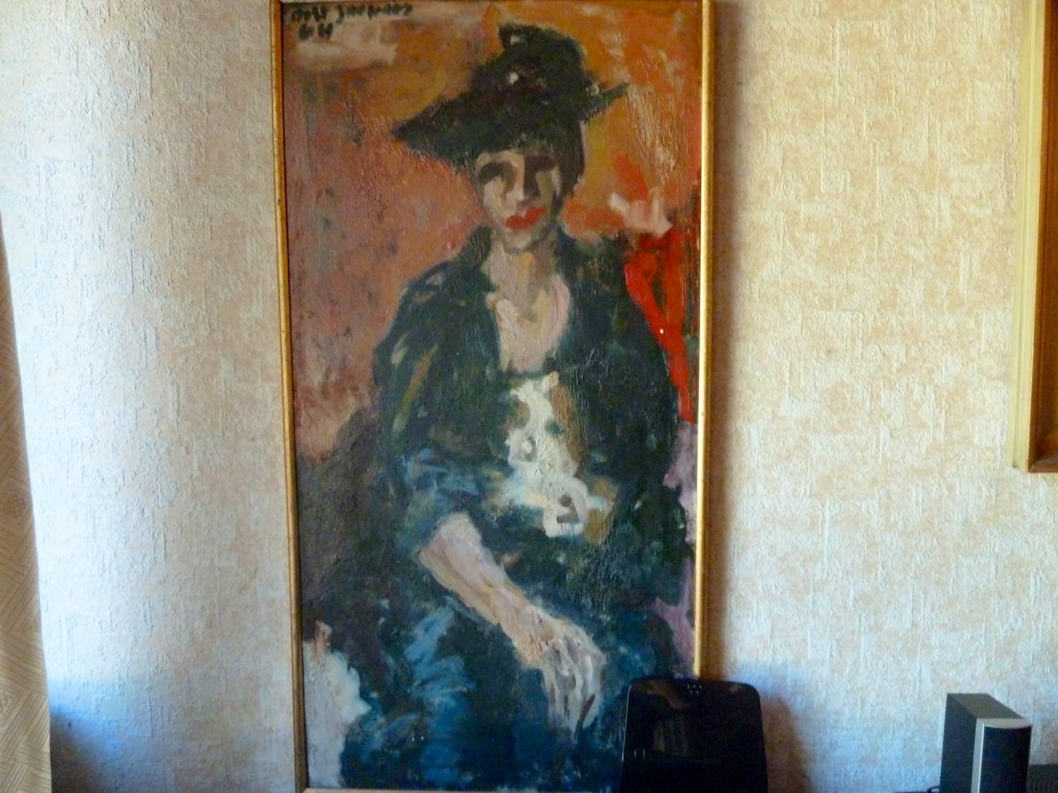 Dolf Jaspers - Portret vrouw. verkocht voor € 500!