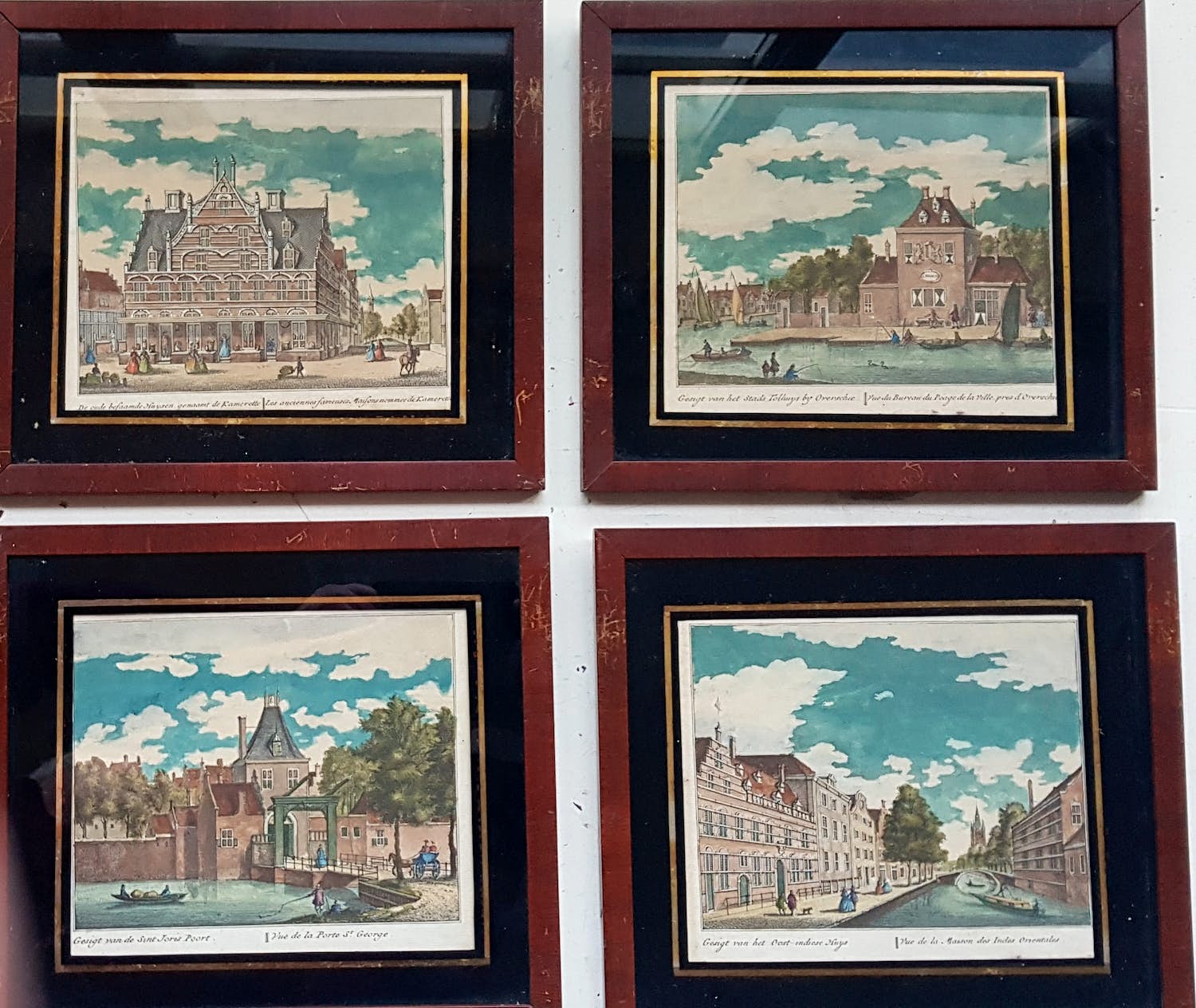 Abraham Rademaker - Alle de voornaamste gesigten van wydberoemde steden verkocht voor € 65!