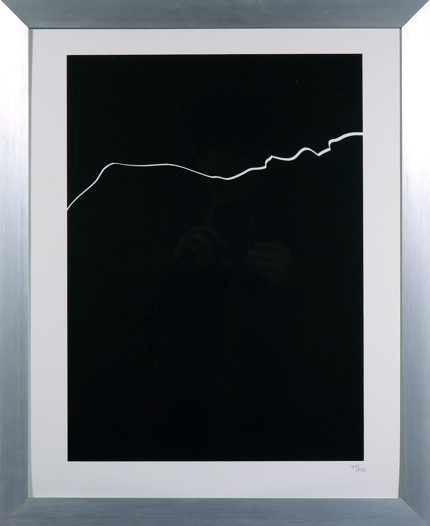 Harry van Kuyk - Zeefdruk uit het portfolio Grafinu - Ingelijst verkocht voor € 50!