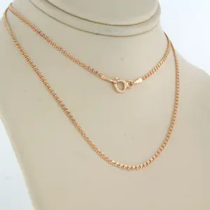 14k rosé gouden collier - 45 cm lang kopen? Bied vanaf 100!