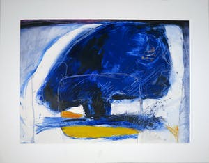 Franscz Witte - Acryl op papier, Levendis kopen? Bied vanaf 1!