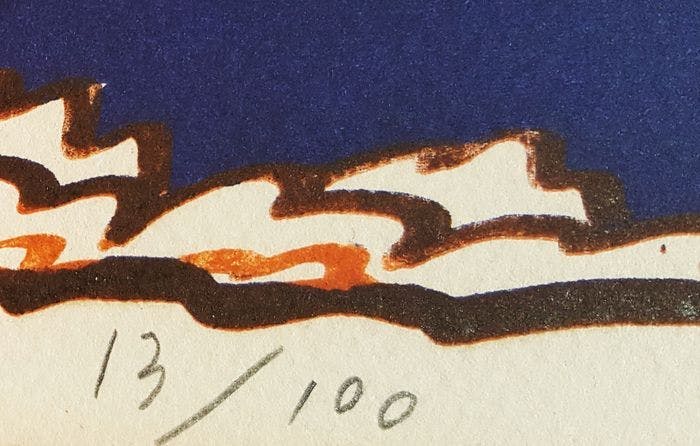 Pierre Alechinsky - Lithografie - 13/100 - 1977 kopen? Bied vanaf 290!