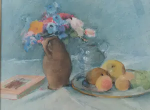 Jan Heesters - Stilleven met bloemen en fruit kopen? Bied vanaf 95!