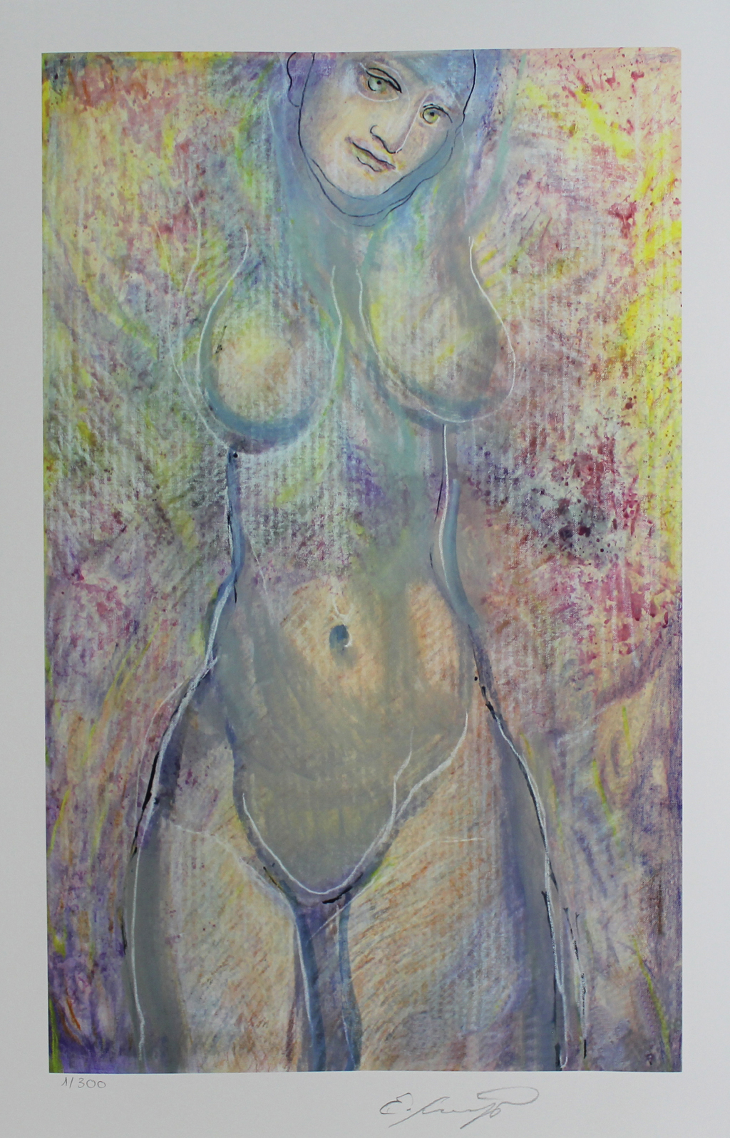 Ernst Fuchs - Kleurengiclee SACRE DE PRINTEMPS Handgesigneerd verkocht voor € 65!