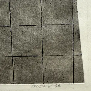Arnoud de Blauw - ets-aquatint/droge naald op papier | 'Blues' | 1977 (UNIEK WERK) kopen? Bied vanaf 10!