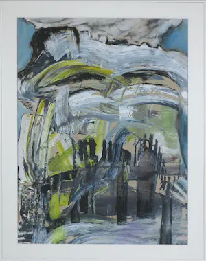 Buy Sophie Mellema - Lot van 7 werken op papier in diverse technieken - Ingelijst? Bid from 60!