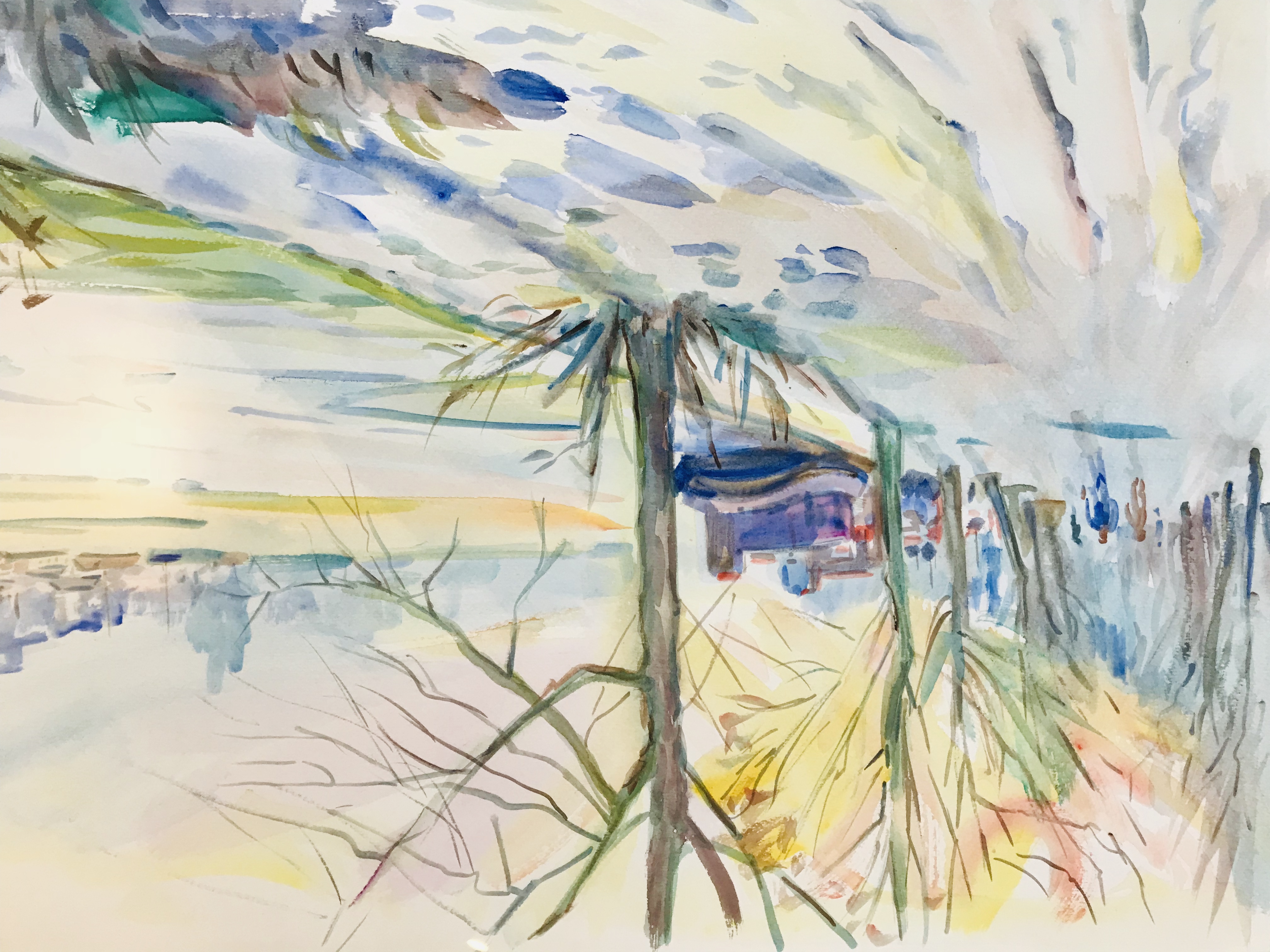 Freek van den Berg - winter landschap kopen? Bied vanaf 99!