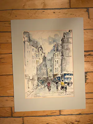Buy Albert Zwartjes - Rue la grande Truanderie (Paris)? Bid from 65!