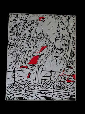 Elva Polyakova - One rainy day in Amsterdam kaufen? Bieten Sie von 50!