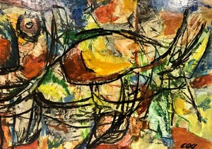 Paul Haanschoten - Abstract dier kopen? Bied vanaf 65!