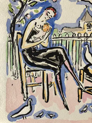 Kees van Dongen - Kees van Dongen - Moeder en kind - 1925 kopen? Bied vanaf 250!