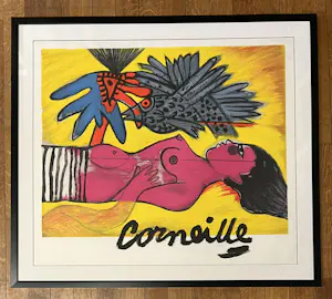 Corneille - De tijd van het zomer, 2001, gouache op litho - Uniek stuk kaufen? Bieten Sie von 1150!
