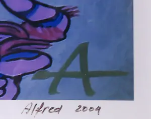 Alfred Degens - Lambdaprint, Yam Yum - Ingelijst (Groot) kopen? Bied vanaf 1!