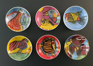 Corneille - ZES CORNEILLE SCHAALTJES EN EEN KOEKDOOSl kopen? Bied vanaf 45!